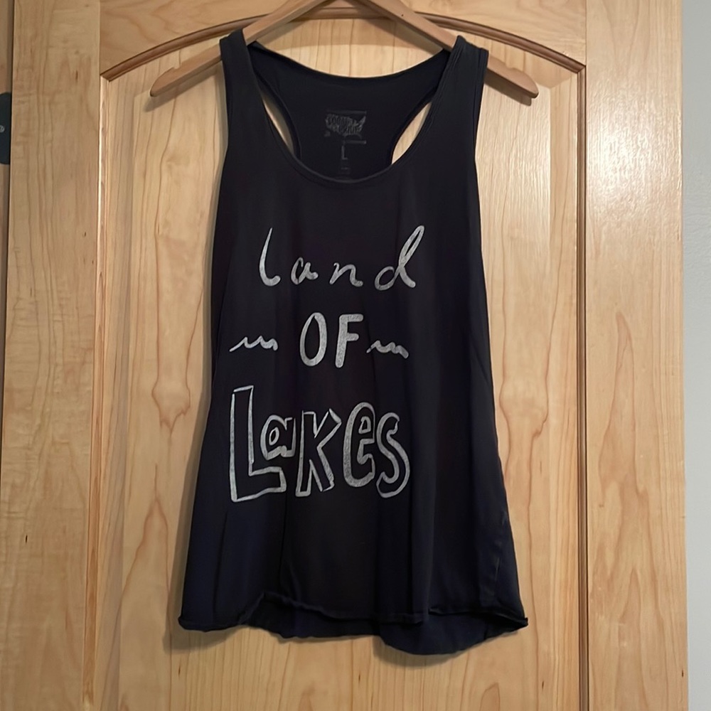 Land of lakes tank top
